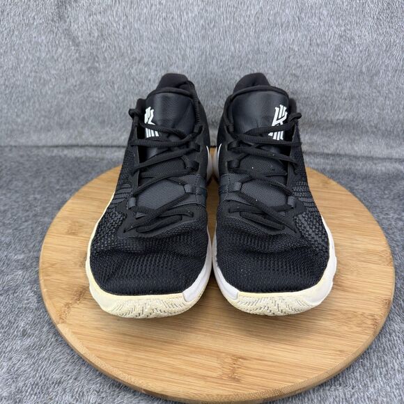 Nike Kyrie Shoes Mens Size 8 Black Mesh Low Top Basketball Sneakers AA7071-001